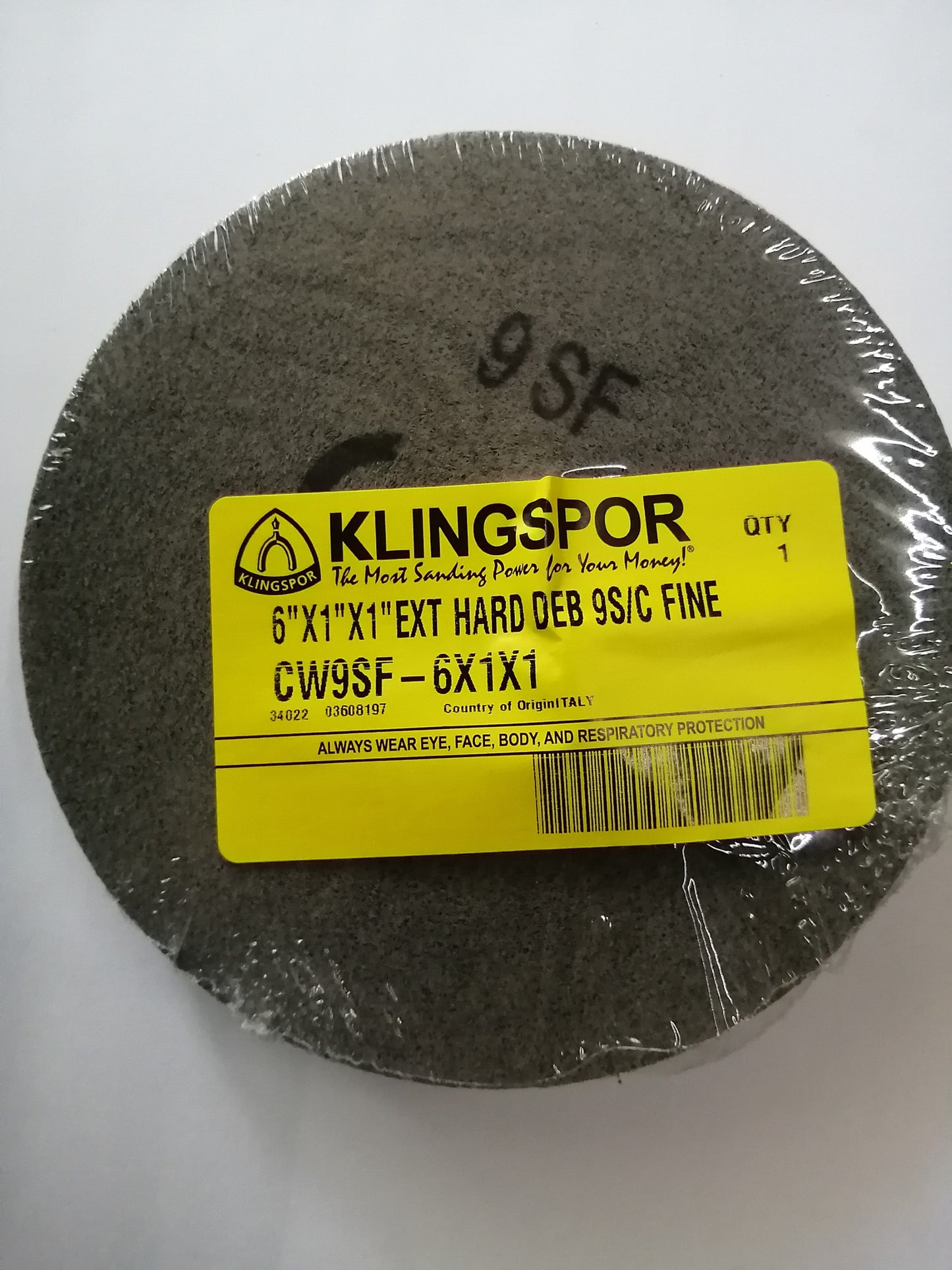 RUEDA FIBRA COMPRIMIDA 6X1X1 S9FINO KLINGSPOR