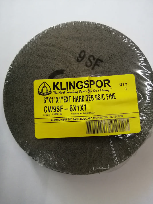 RUEDA FIBRA COMPRIMIDA 6X1X1 S9FINO KLINGSPOR